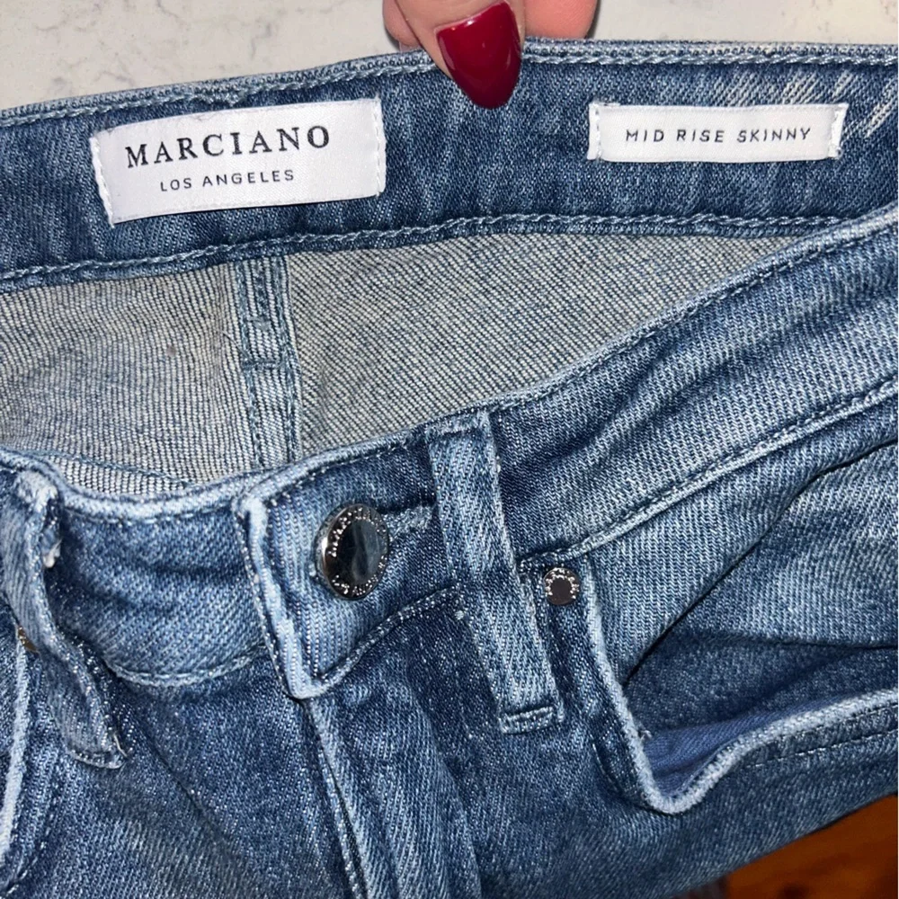 Marciano Mid Rise Skinny Jeans - Picture 11 of 12